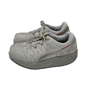 MBT Sport 04 Women's Gray Rocker Shoes Toning Walking Sneakers 41 1/3 / 9.5-10